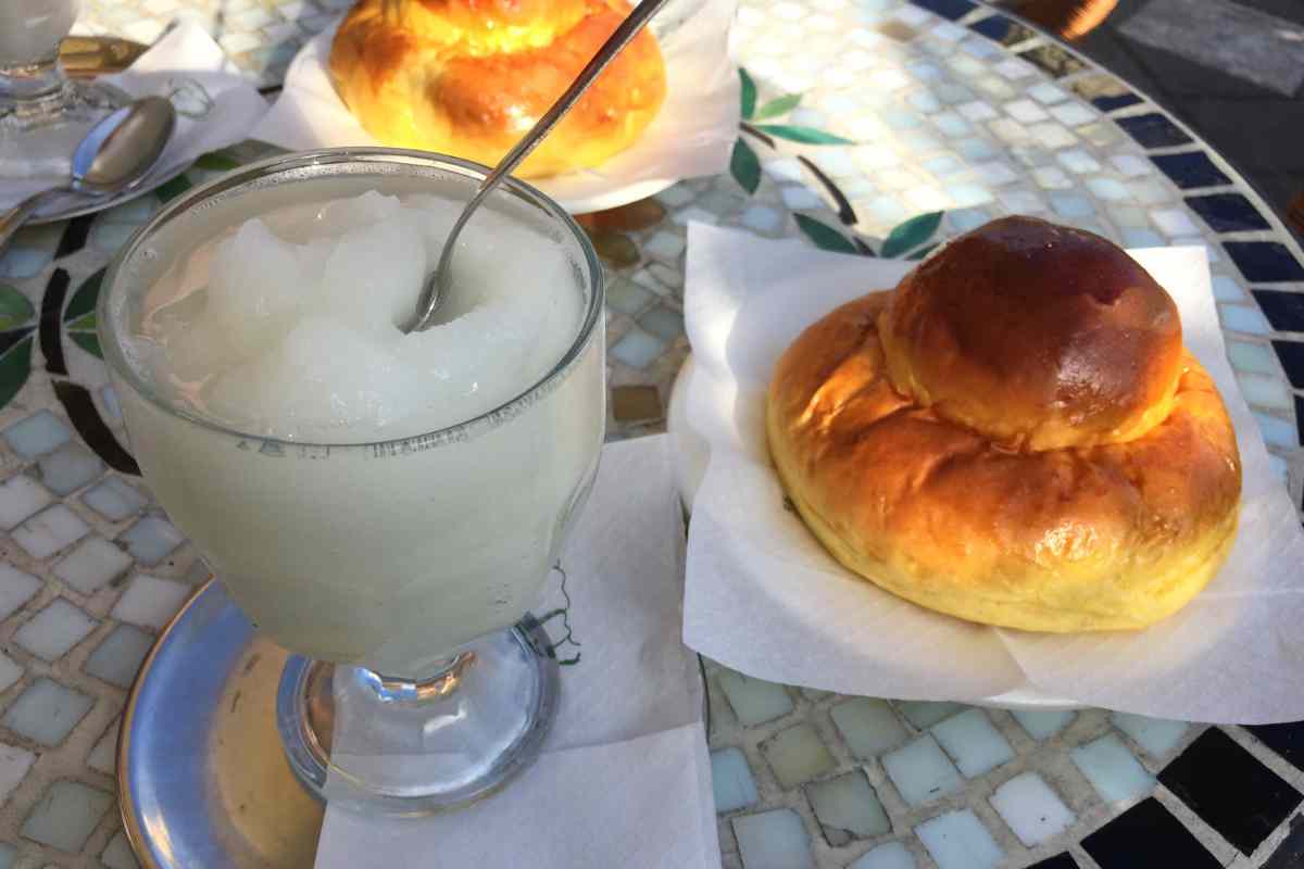 Granita siciliana al limone ricetta