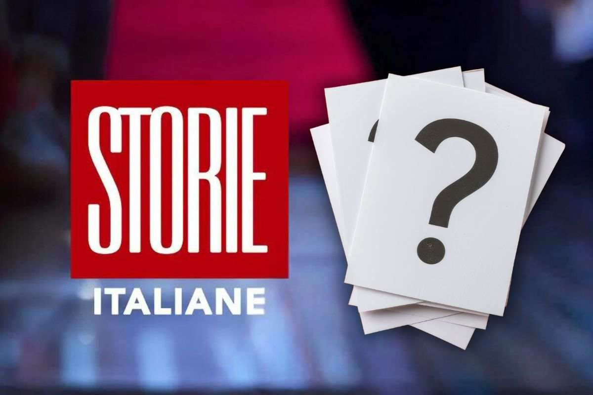 Storie Italiane, addio volto storico