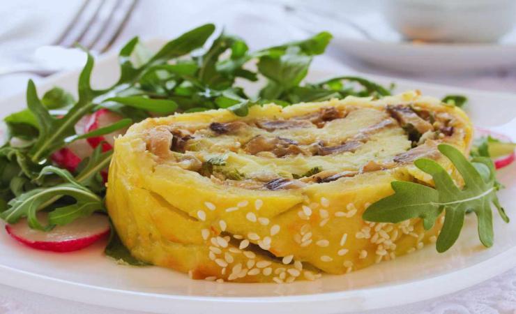 come fare il rotolo di patate ripieno