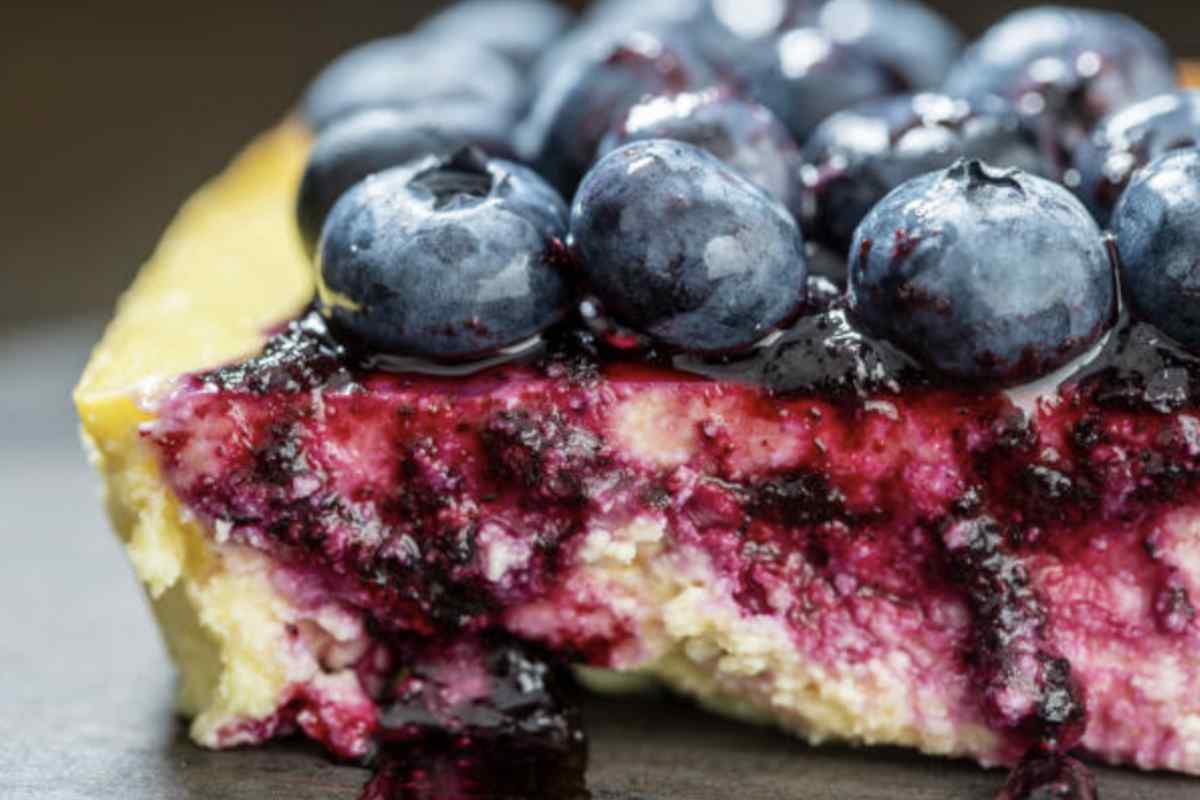 torta ai frutti di bosco con il kefir