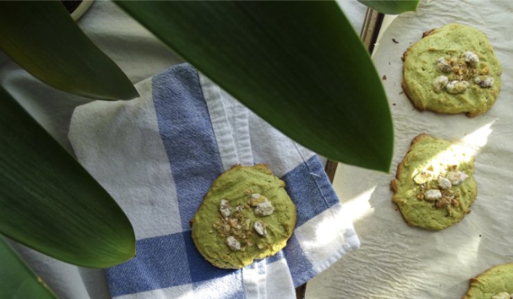 Coockies al pistacchio