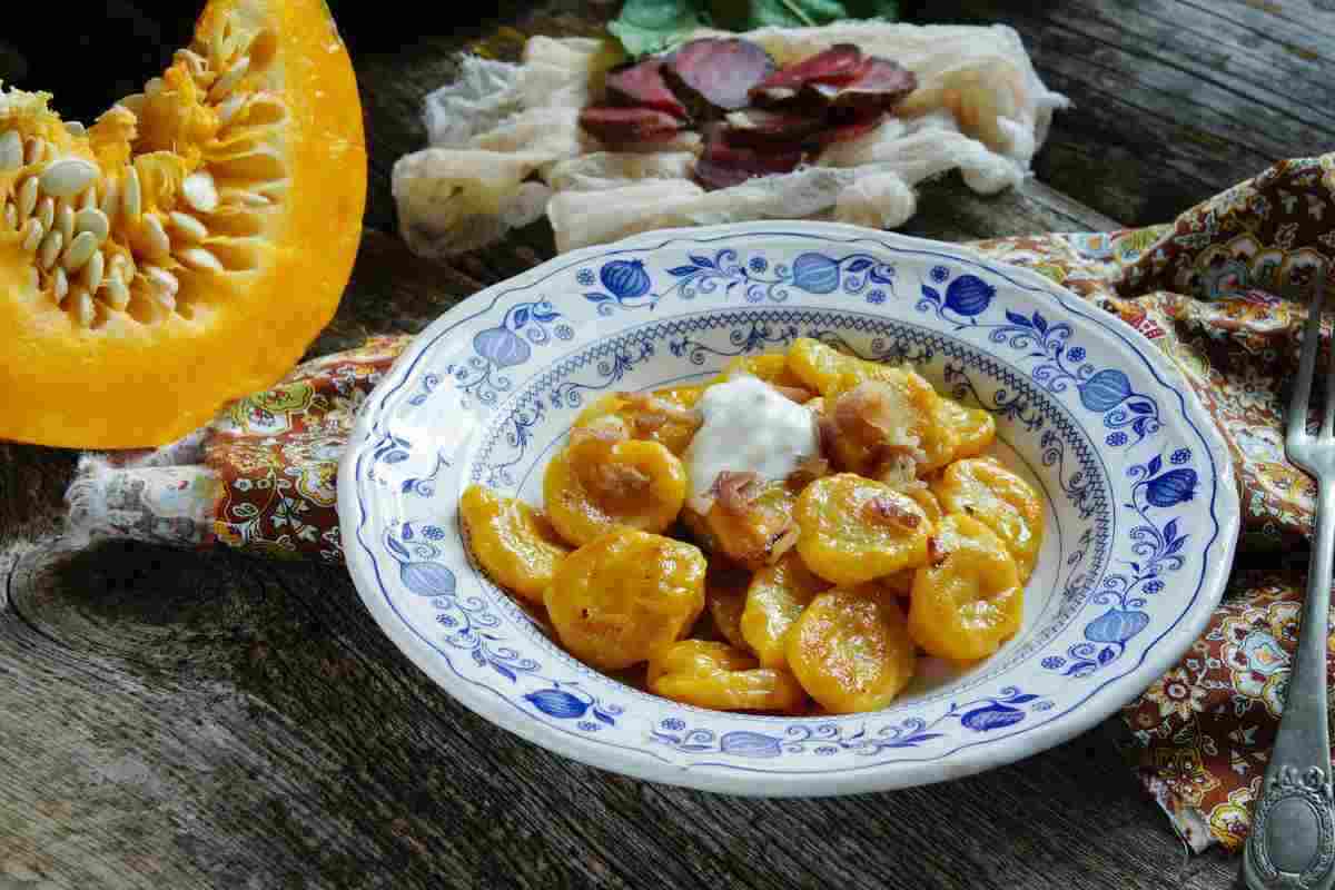 Ricetta gnocchi di zucca