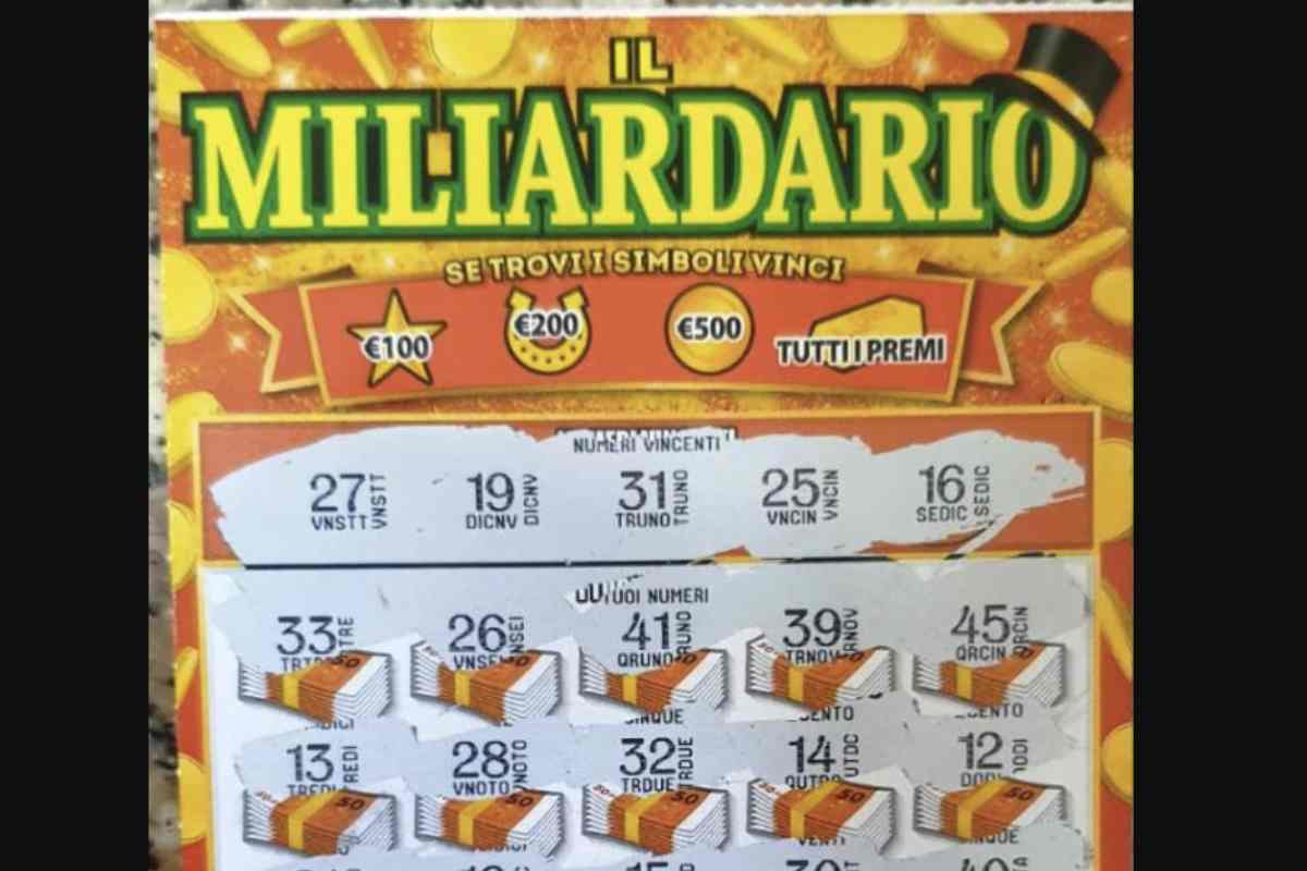 Il miliardario