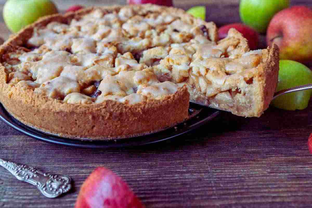 Torta di mele, io la faccio sempre senza burro