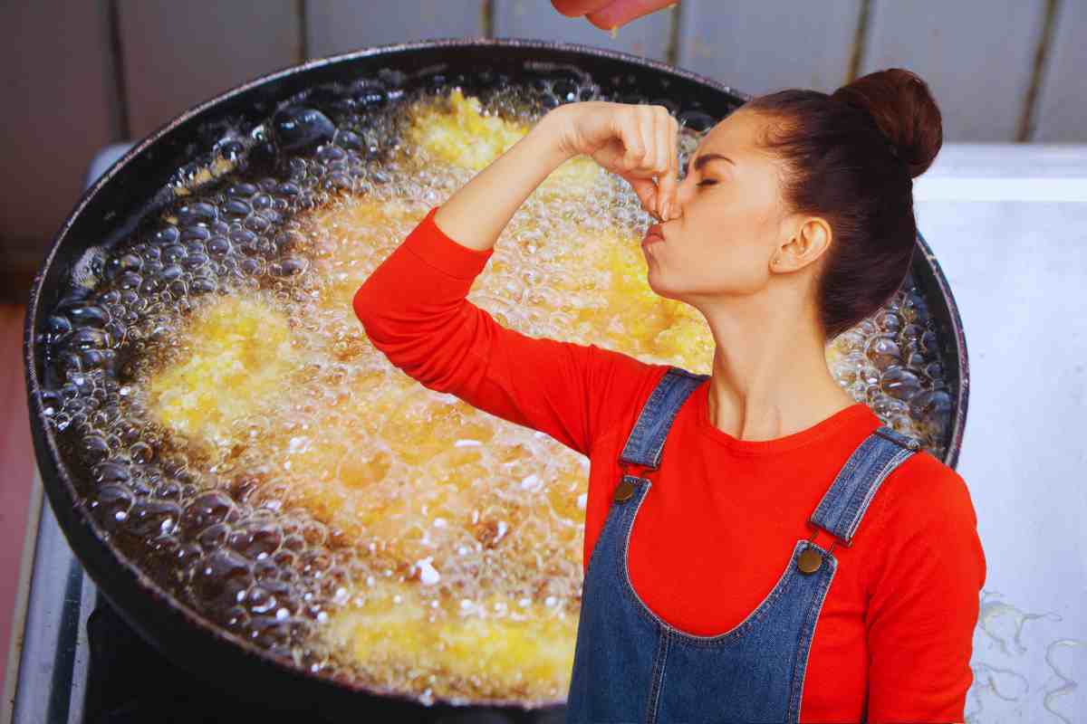 come eliminare la puzza di fritto