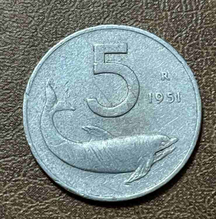 moneta 5 lire quanto vale