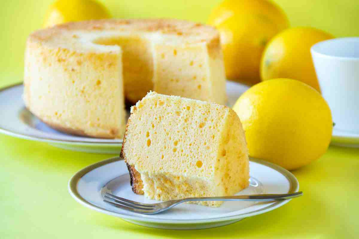 chiffon cake ricetta