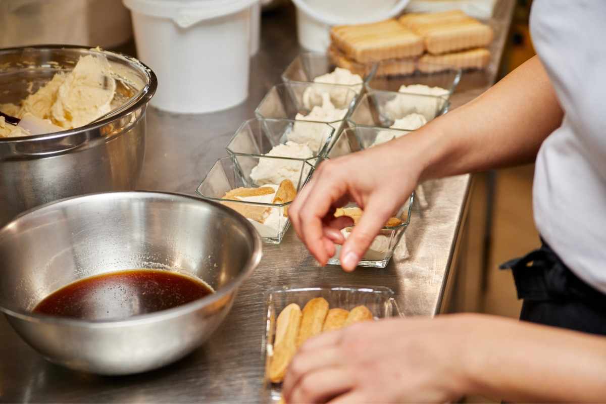 Ricetta magnifica del tiramisù con i pan di stelle 