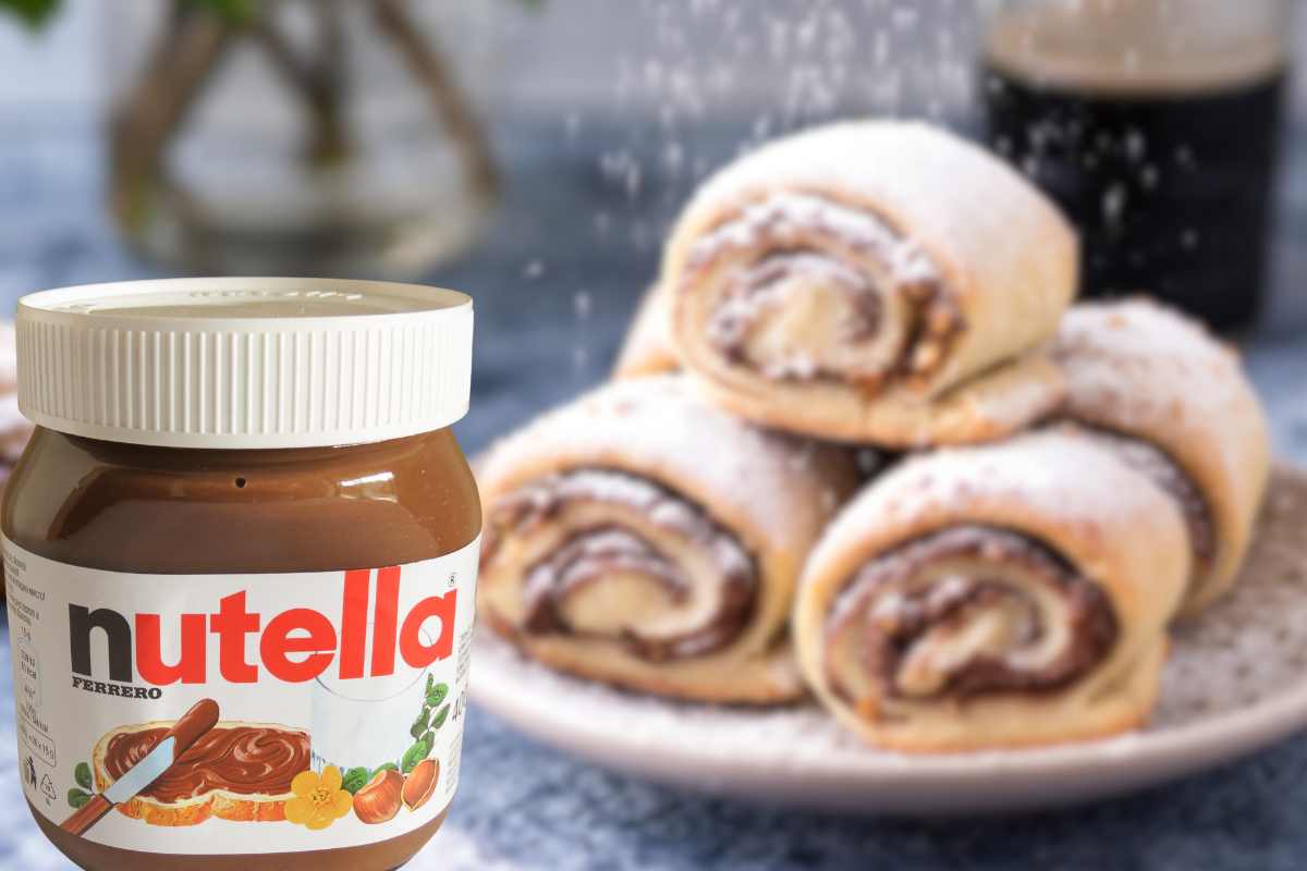 ricetta rotolo nutella panna