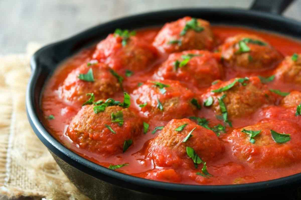 Polpette al sugo light