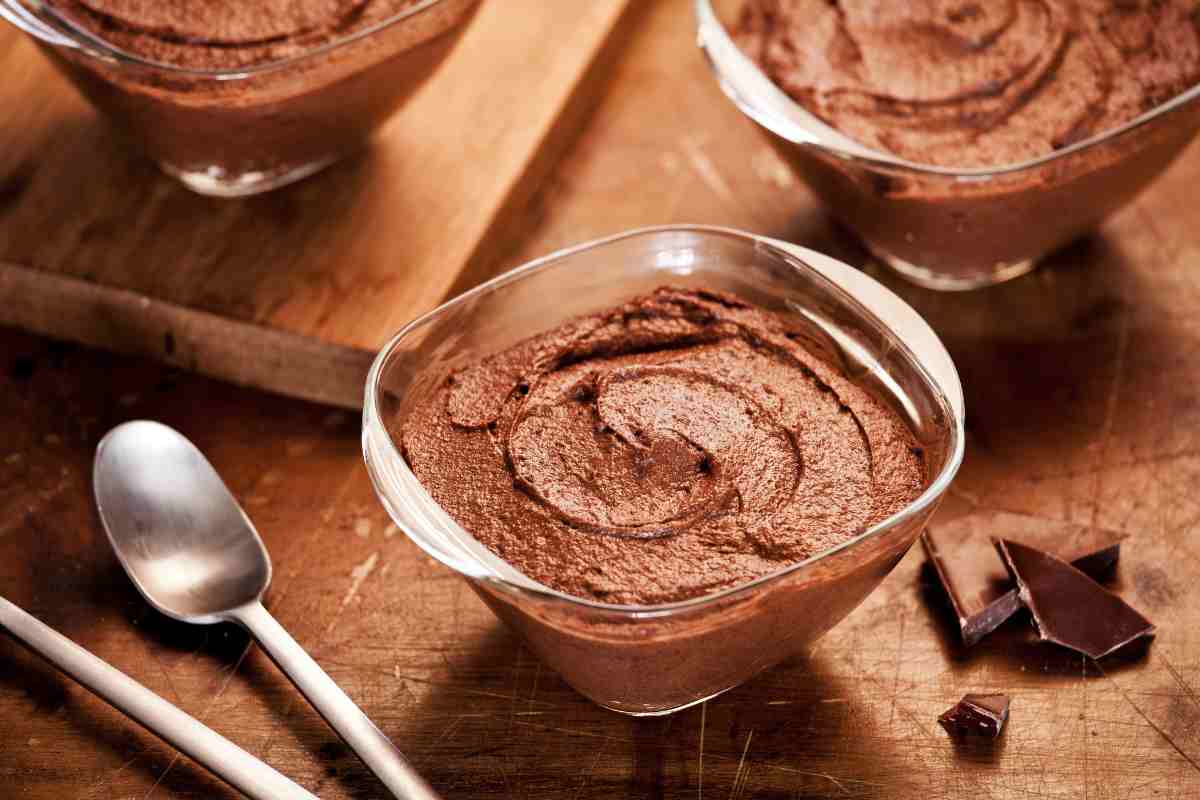 mousse cioccolato ricetta semplice e veloce