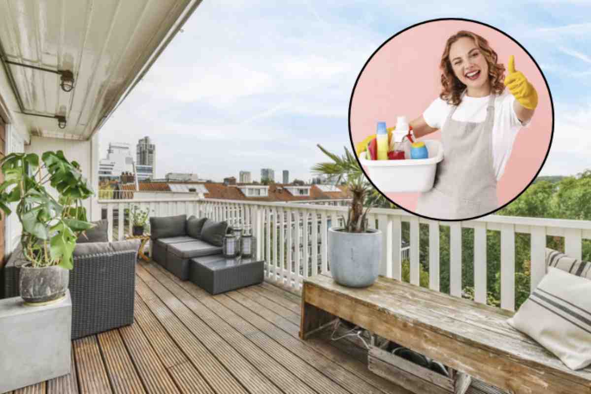 Un balcone pulito non solo migliora l'estetica della tua casa, ma offre anche uno spazio accogliente dove rilassarsi e godere della vista.